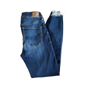 American Eagle Ne(x)t Level stretch Hi-Rise jegging crop